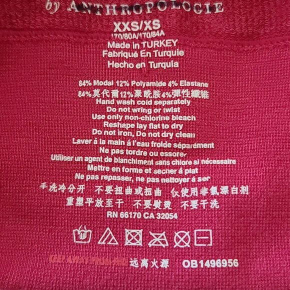 by Anthropologie Seamless Midsommar Lace Back Bralette XXS/XS Pink NWT - Picture 2 of 8